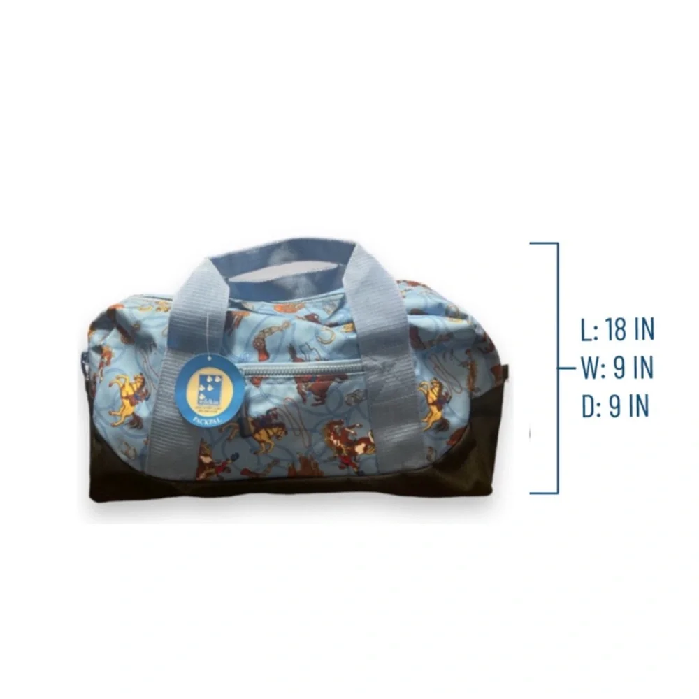 Wildkin Overnight Duffel Bag- Cowboy Bucking Bronco